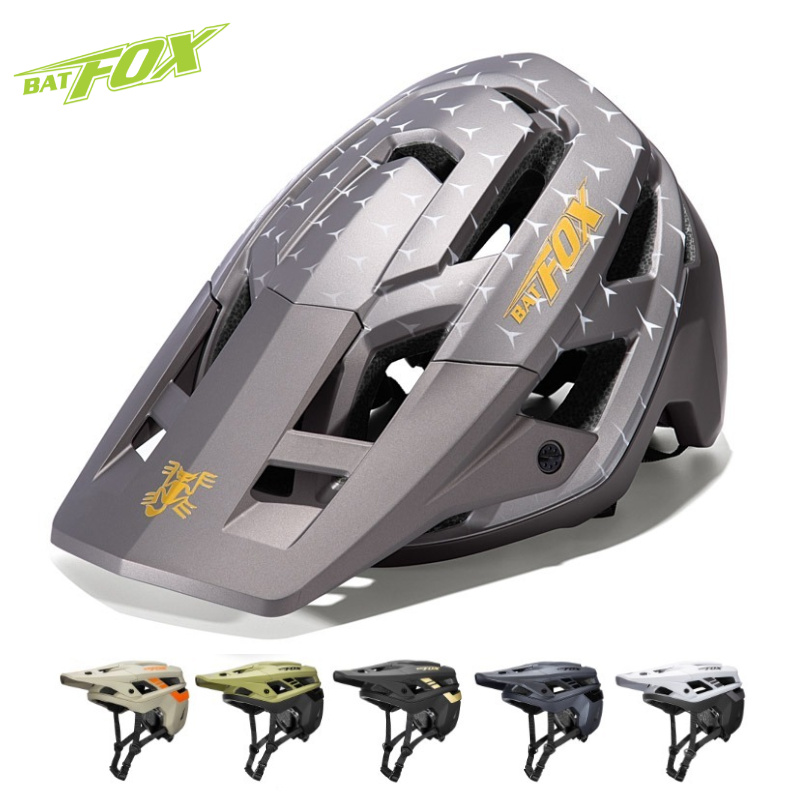 Mountain Biking Gear For Men - BATFOX VTT casque équitation Speedframe tout-terrain