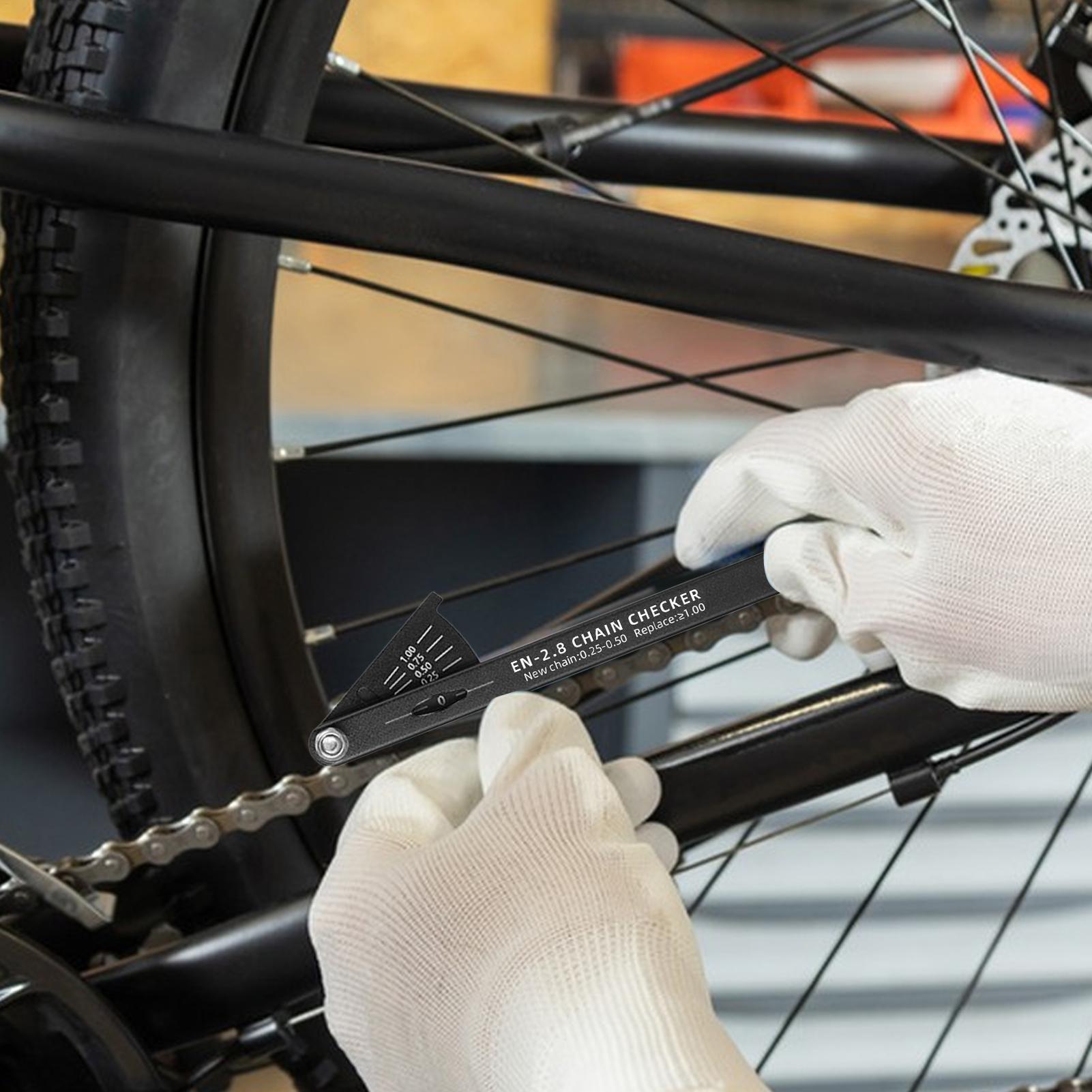 Mountain Biking For Beginners - Outil d'indicateur d'usure de chaîne de