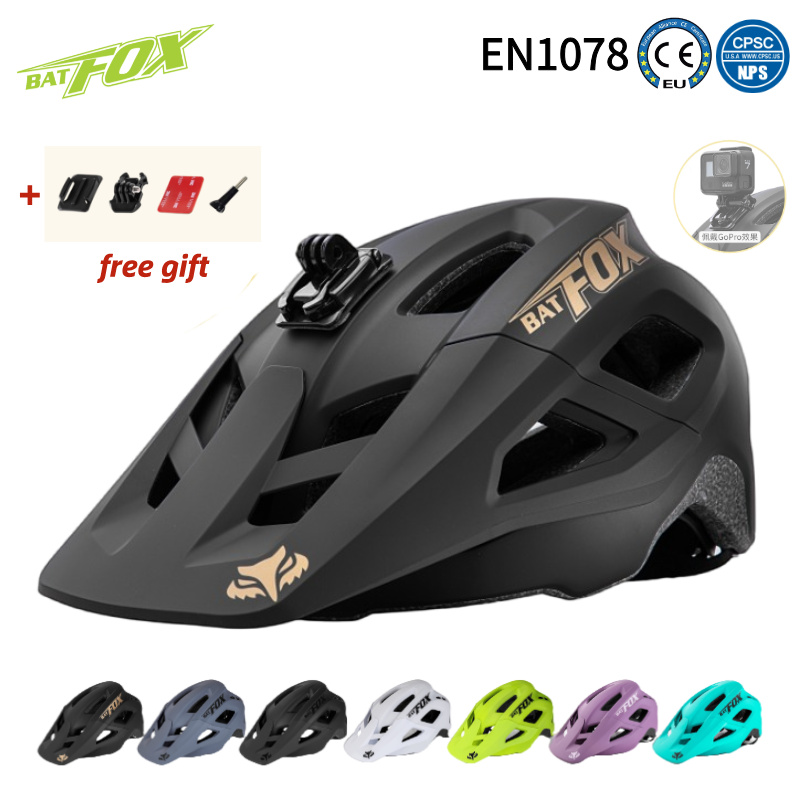 Mountain Biking Gear For Men - Casque de vélo de montagne BATFOX,