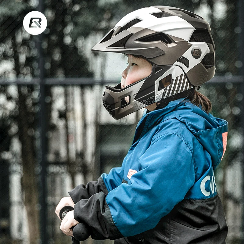 Mountain Biking Helmet Full Face - Casque de vélo intégral détachable ROCKBROS