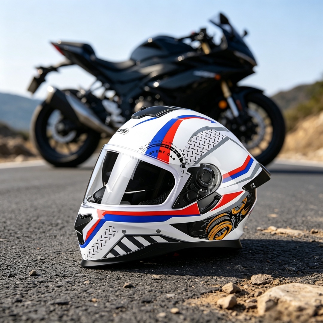 Casque de moto intégral unisex - Mountain Biking Helmet Full Face avis et prix