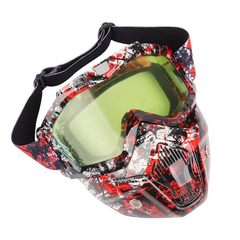 Lunettes de moto, masques, pro - Mountain Biking Helmet Full Face avis et prix