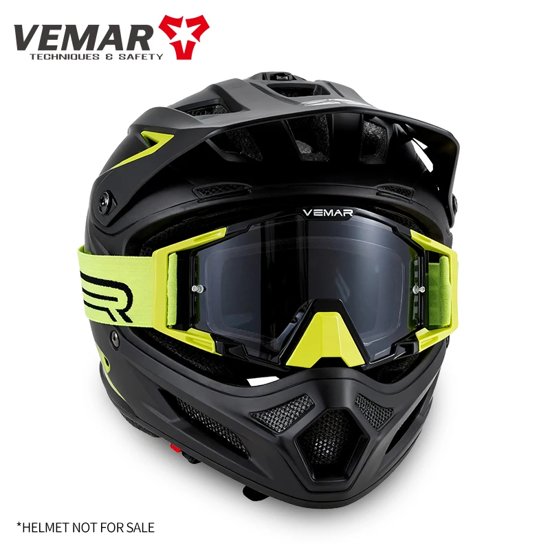 VEMAR hommes femmes lunettes d - Mountain Biking Helmet Full Face avis et prix