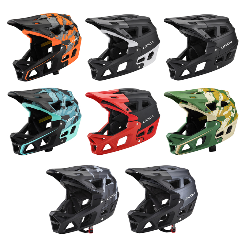 Casque de vélo de montagne int - Mountain Biking Helmet Full Face avis et prix