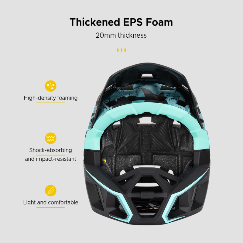 Casque de vélo de montagne int - Mountain Biking Helmet Full Face avis et prix