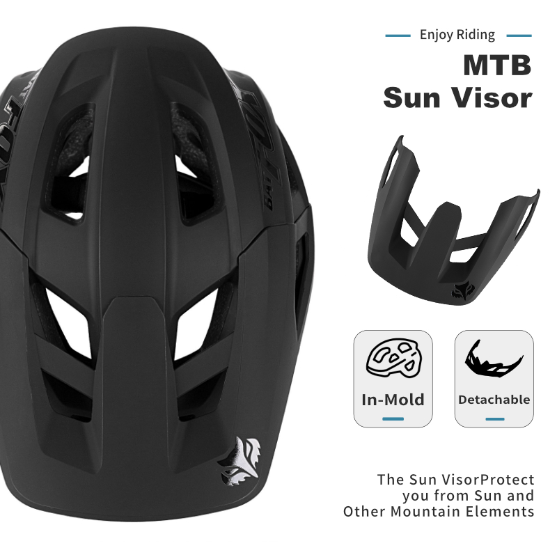 Casque de vélo de montagne BAT - Mountain Biking Gear For Men avis et prix
