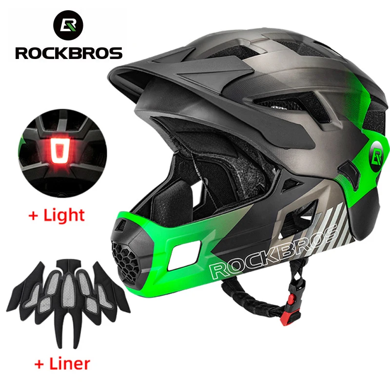 Casque de vélo intégral détach - Mountain Biking Helmet Full Face avis et prix