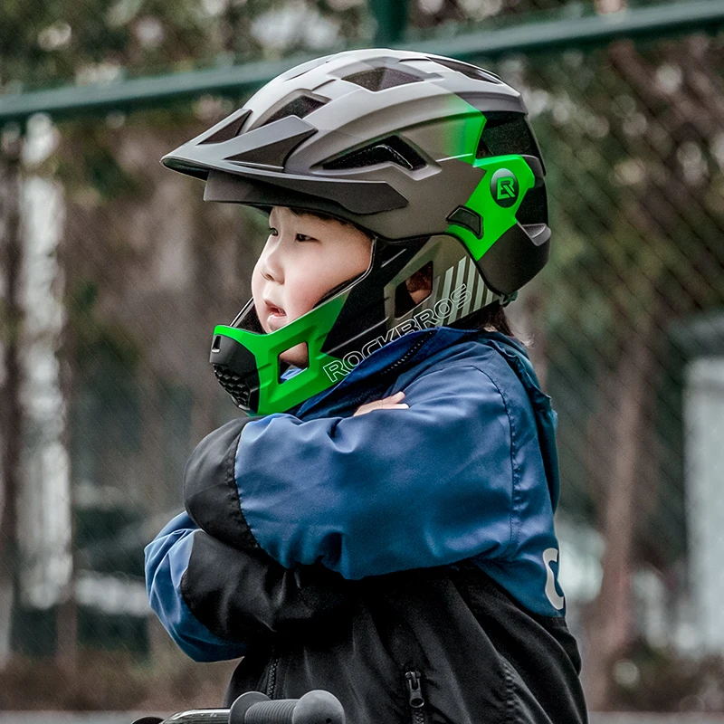 Casque de vélo intégral détach - Mountain Biking Helmet Full Face avis et prix