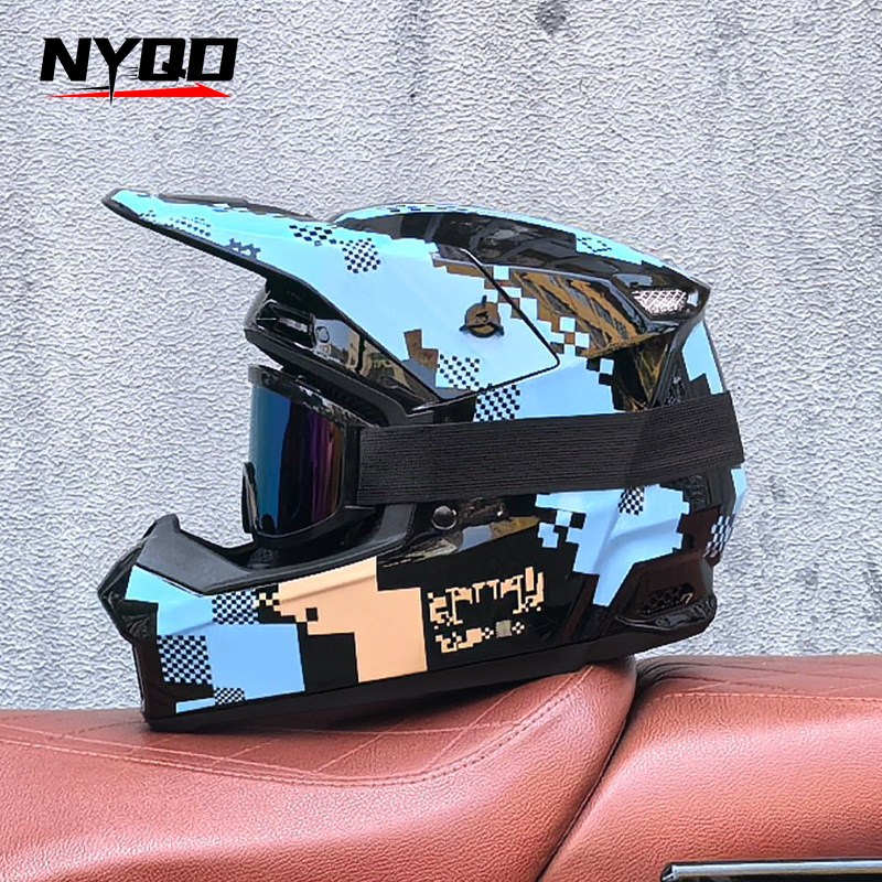 Orz casque tout-terrain trois  - Mountain Biking Helmet Full Face avis et prix